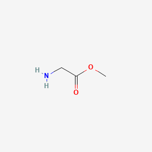 molecular formula C3H7NO2 B1584228 甘氨酸甲酯 CAS No. 616-34-2