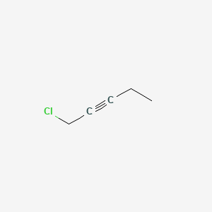 molecular formula C5H7Cl B1584234 2-Pentyne, 1-chloro- CAS No. 22592-15-0