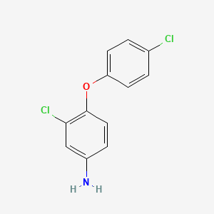3-Chloro-4-(4-chlorophenoxy)aniline