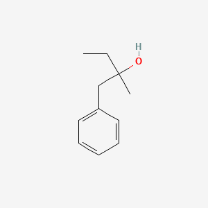 molecular formula C11H16O B1584244 2-Methyl-1-phenylbutan-2-ol CAS No. 772-46-3
