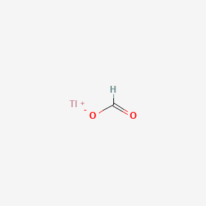 molecular formula Tl(CHO2)<br>CHO2Tl B1584247 Thallium(I) formate CAS No. 992-98-3