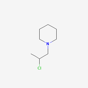 B1584250 1-(2-Chloropropyl)piperidine CAS No. 698-92-0