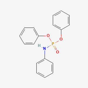 molecular formula C18H16NO3P B1584252 Diphenyl phenylphosphoramidate CAS No. 3848-51-9