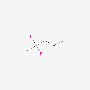 molecular formula C3H4ClF3 B1584253 3-氯-1,1,1-三氟丙烷 CAS No. 460-35-5
