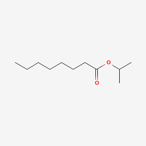 molecular formula C11H22O2 B1584258 Isopropyl caprylate CAS No. 5458-59-3