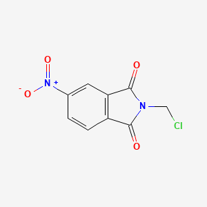 molecular formula C9H5ClN2O4 B1584260 N-(Chloromethyl)-4-nitrophthalimide CAS No. 54455-34-4