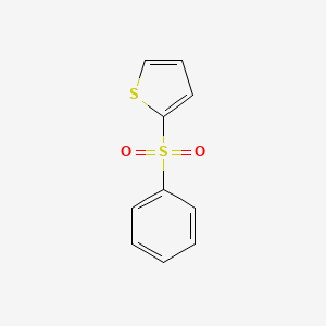molecular formula C10H8O2S2 B1584263 2-(Phenylsulfonyl)thiophene CAS No. 22407-40-5