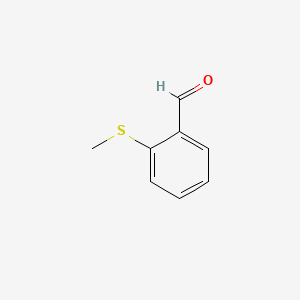 molecular formula C8H8OS B1584264 2-(Methylthio)benzaldehyde CAS No. 7022-45-9