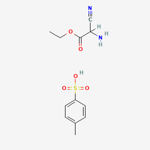 Ethyl 2-amino-2-cyanoacetate 4-methylbenzenesulfonate