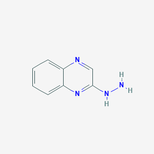 molecular formula C8H8N4 B1584267 2-Hydrazinoquinoxaline CAS No. 61645-34-9