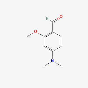 molecular formula C10H13NO2 B1584268 4-Dimethylamino-2-methoxybenzaldehyde CAS No. 84562-48-1