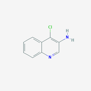molecular formula C9H7ClN2 B1584270 4-氯喹啉-3-胺 CAS No. 58401-43-7