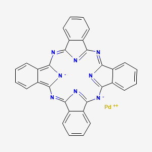 molecular formula C32H16N8Pd B1584274 Einecs 244-110-9 CAS No. 20909-39-1
