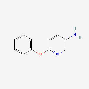 molecular formula C11H10N2O B1584284 6-Phenoxypyridin-3-amine CAS No. 25194-67-6