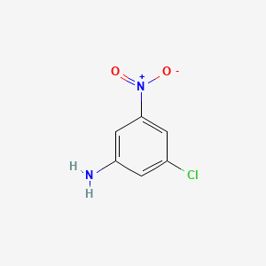 molecular formula C6H5ClN2O2 B1584287 3-氯-5-硝基苯胺 CAS No. 5344-44-5