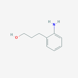 molecular formula C9H13NO B1584289 3-(2-氨基苯基)丙醇 CAS No. 57591-47-6