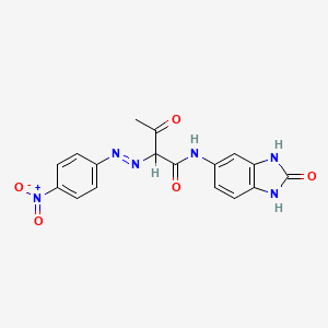 molecular formula C17H14N6O5 B1584295 PIGMENT ORANGE 62 CAS No. 52846-56-7