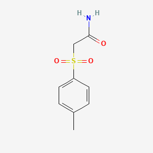 molecular formula C9H11NO3S B1584297 2-((4-METHYLPHENYL)SULFONYL)ETHANAMIDE CAS No. 52345-47-8