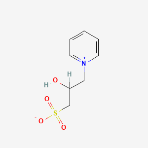 molecular formula C8H11NO4S B1584301 1-(2-Hydroxy-3-sulphonatopropyl)pyridinium CAS No. 3918-73-8
