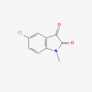 molecular formula C9H6ClNO2 B1584309 5-Chloro-1-methyl-1H-indole-2,3-dione CAS No. 60434-13-1