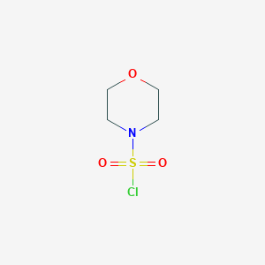 molecular formula C4H8ClNO3S B158431 Morpholine-4-sulfonyl chloride CAS No. 1828-66-6