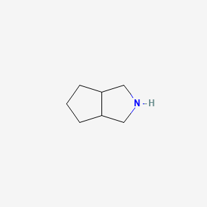 molecular formula C7H13N B1584311 Octahydrocyclopenta[c]pyrrole CAS No. 5661-03-0