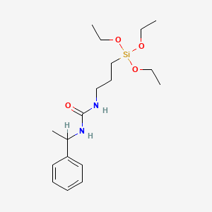 1-(1-Phenylethyl)-3-[3-(triethoxysilyl)propyl]urea