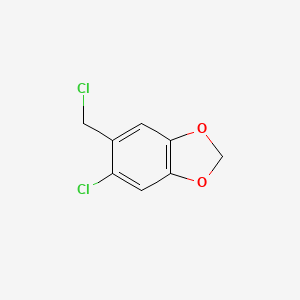 molecular formula C8H6Cl2O2 B1584319 6-氯胡椒酰氯 CAS No. 23468-31-7