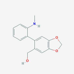 molecular formula C15H15NO3 B158432 Ismine CAS No. 1805-78-3