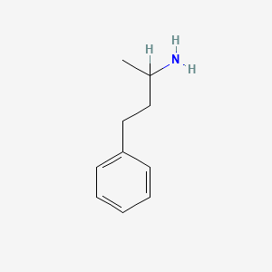 B1584325 1-Methyl-3-phenylpropylamine CAS No. 22148-77-2