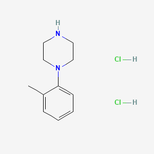 molecular formula C11H18Cl2N2 B1584329 1-(邻甲苯基)哌嗪二盐酸盐 CAS No. 55974-34-0