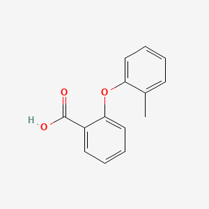 molecular formula C14H12O3 B1584340 2-(2-甲基苯氧基)苯甲酸 CAS No. 6325-68-4