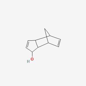 molecular formula C10H12O B1584347 4,7-Methano-1H-inden-1-ol, 3a,4,7,7a-tetrahydro- CAS No. 6814-80-8