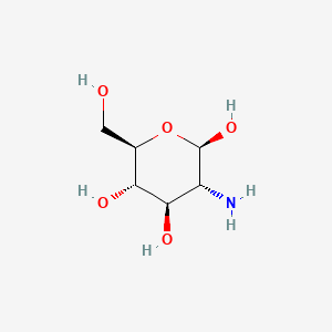 molecular formula C6H13NO5 B1584351 β-D-葡萄糖胺 CAS No. 90-77-7