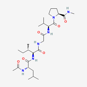 molecular formula C27H48N6O6 B1584352 Elastin CAS No. 9007-58-3