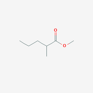 molecular formula C7H14O2 B1584356 Methyl 2-methylpentanoate CAS No. 2177-77-7