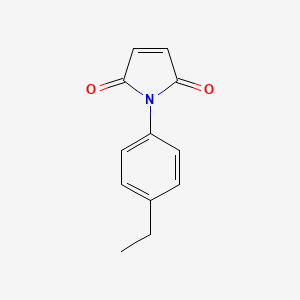 B1584365 N-(4-Ethylphenyl)maleimide CAS No. 76620-00-3