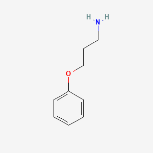 molecular formula C9H13NO B1584369 3-Phenoxypropan-1-amine CAS No. 7617-76-7