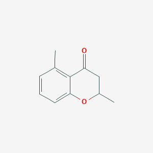 molecular formula C11H12O2 B158438 2,5-Dimethylchroman-4-one CAS No. 69687-87-2