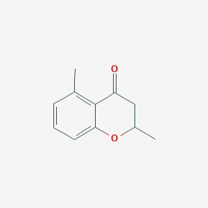 molecular formula C11H12O2 B158438 2,5-Dimethyl-2,3-dihydro-4H-chromen-4-one CAS No. 69687-87-2
