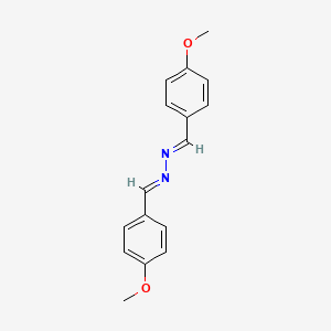 molecular formula C16H16N2O2 B1584386 4-Methoxybenzaldehyde azine CAS No. 2299-73-2