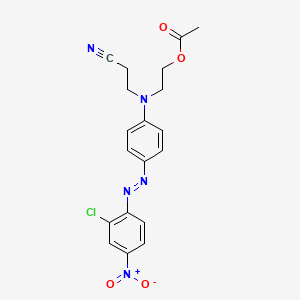 molecular formula C19H18ClN5O4 B1584396 Disperse Red 54 CAS No. 6021-61-0