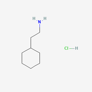 molecular formula C8H18ClN B1584402 2-Cyclohexylethylamine hydrochloride CAS No. 5471-55-6