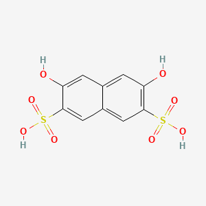 molecular formula C10H8O8S2 B1584412 3,6-Dihydroxy-2,7-naphthalenedisulfonic acid CAS No. 23894-07-7