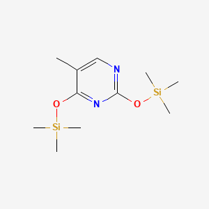 Pyrimidine, 5-methyl-2,4-bis[(trimethylsilyl)oxy]-