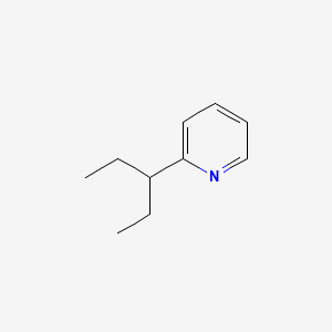 molecular formula C10H15N B1584418 2-(3-Pentyl)pyridine CAS No. 7399-50-0
