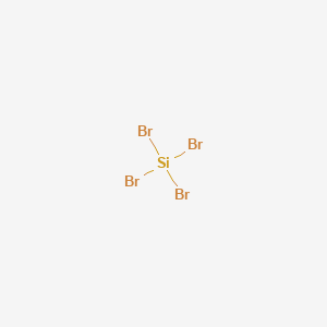 molecular formula SiBr4<br>Br4Si B1584419 四溴硅烷 CAS No. 7789-66-4