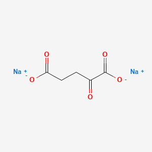 molecular formula C5H6NaO5 B1584422 Disodium 2-oxoglutarate CAS No. 305-72-6