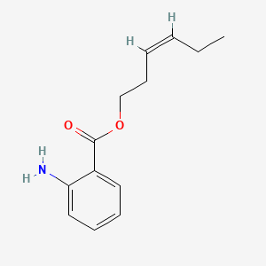 molecular formula C13H17NO2 B1584425 cis-3-Hexenyl anthranilate CAS No. 65405-76-7