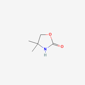 molecular formula C5H9NO2 B1584434 4,4-Dimethyl-1,3-oxazolidin-2-one CAS No. 26654-39-7